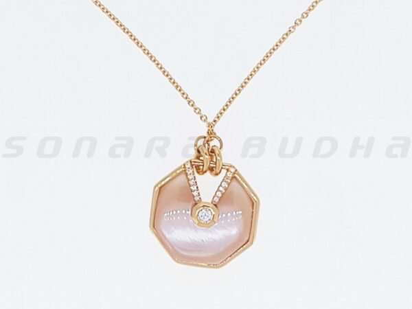 Diamond / Shell Necklace