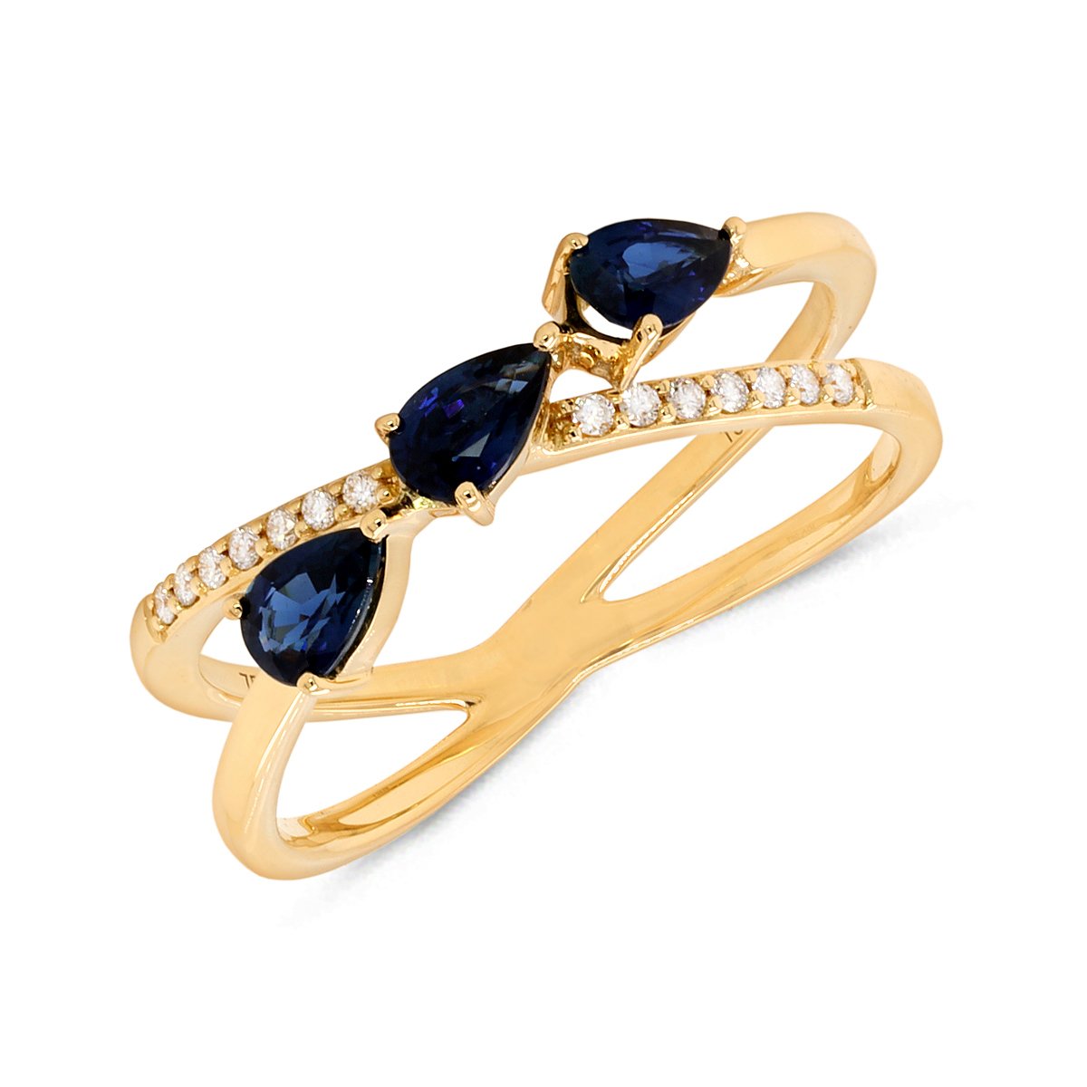 Diamond / Sapphire Ring