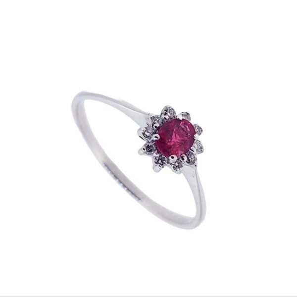 Diamond / Ruby Ring