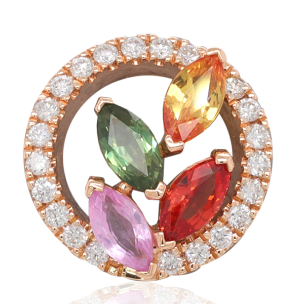 Diamond / Sapphire Pendant