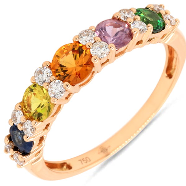 Diamond / Mix Gems Ring