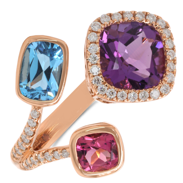 Diamond / Mix Gems Ring