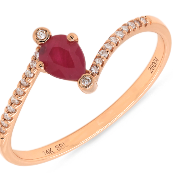 Diamond / Ruby Ring