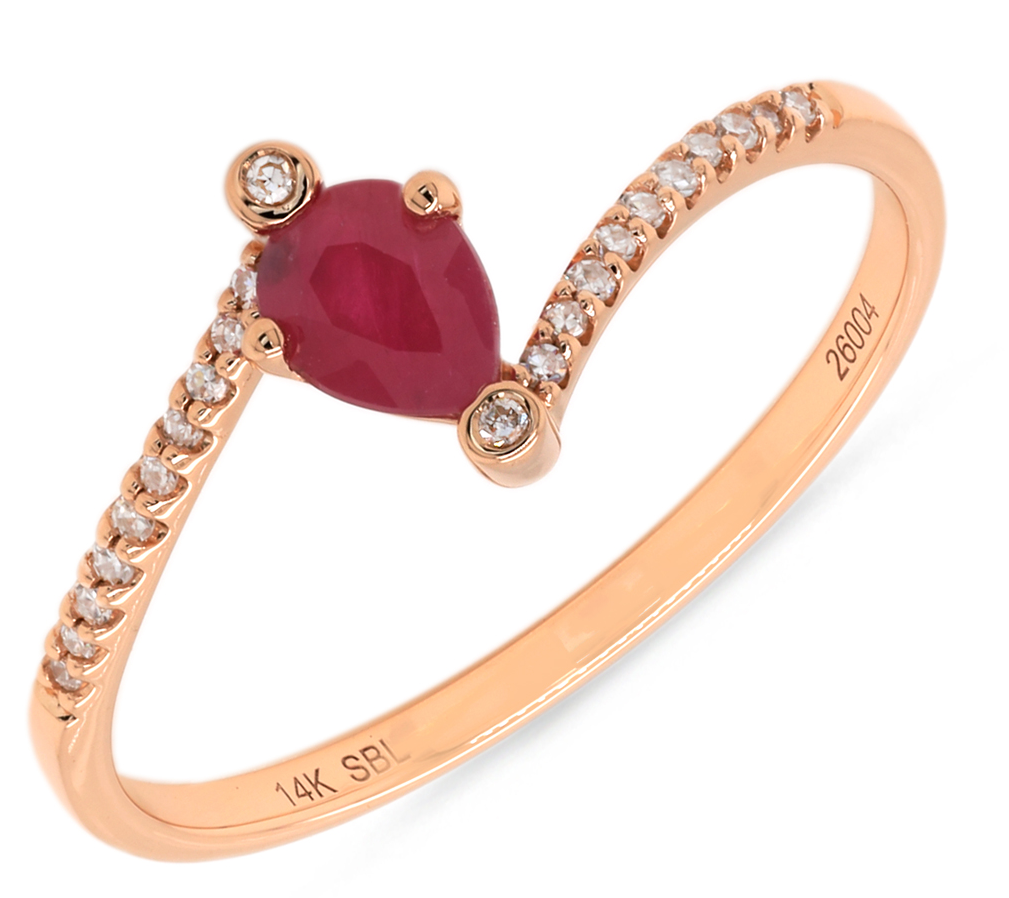 Diamond / Ruby Ring