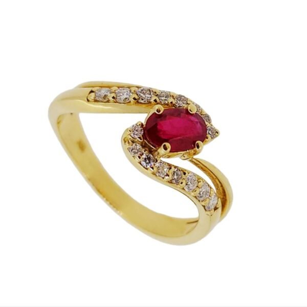 Diamond / Ruby Ring