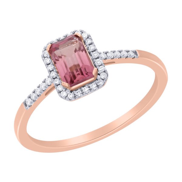 Diamond / Tourmaline Ring