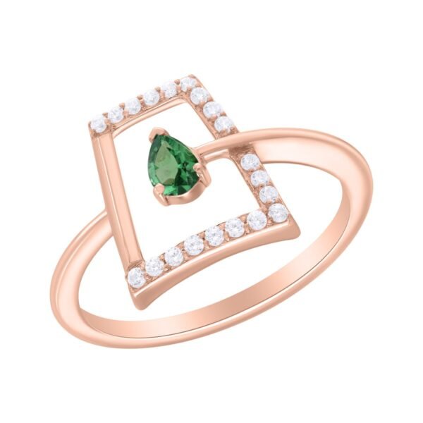 Diamond / Tsavorite Ring