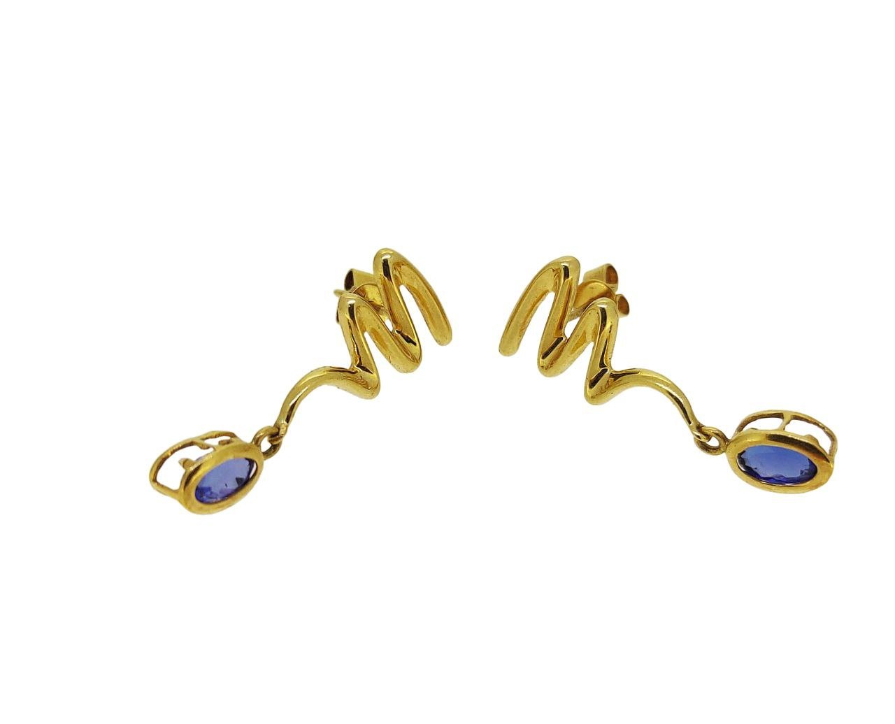 Tanzanite Earrings