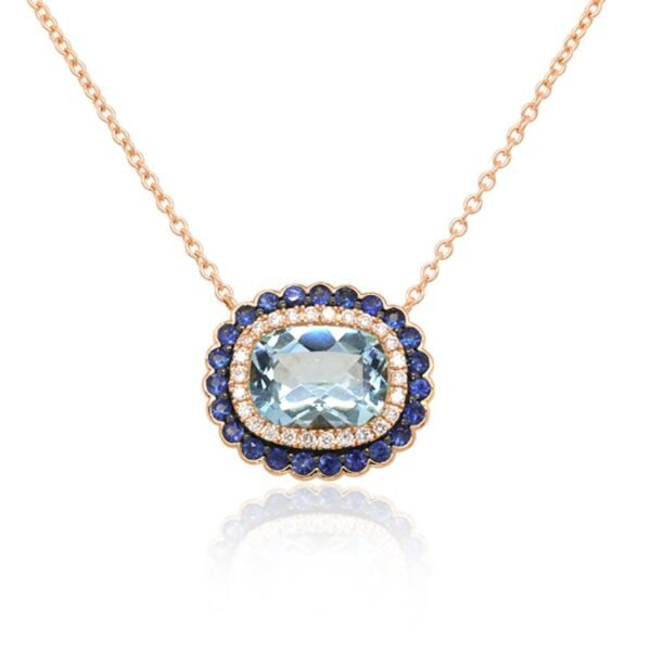 Diamond / Mix Gems Necklace