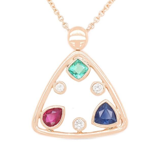 Diamond / Sapphire Necklace