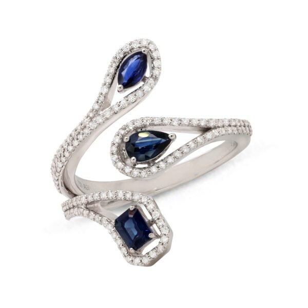 Diamond / Sapphire Ring