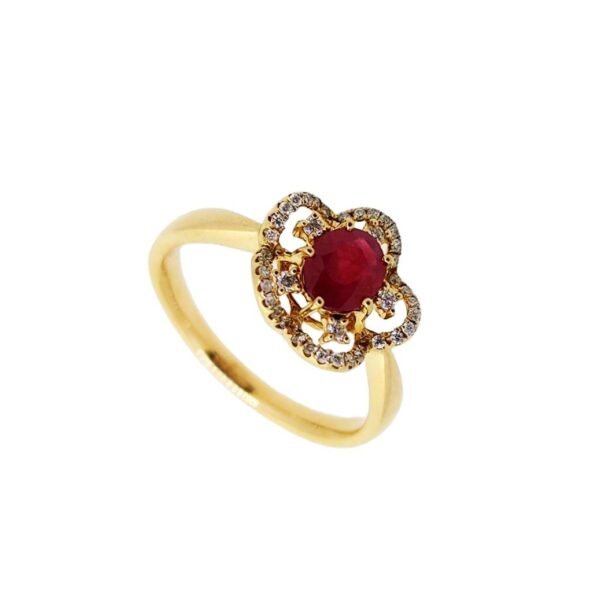Diamond / Ruby Ring
