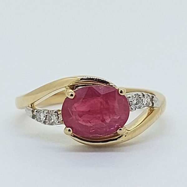 Diamond / Ruby Ring