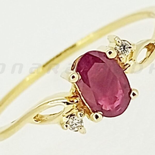 Diamond / Ruby Ring