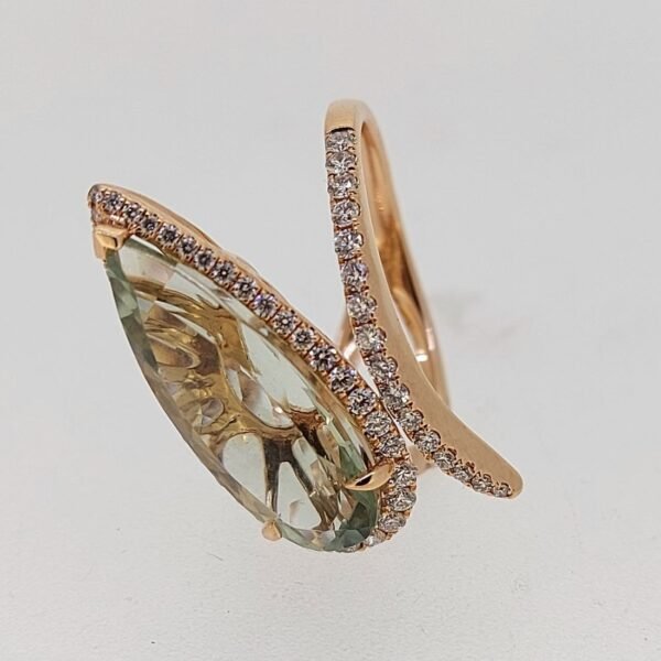 Diamond / Amethyst Ring