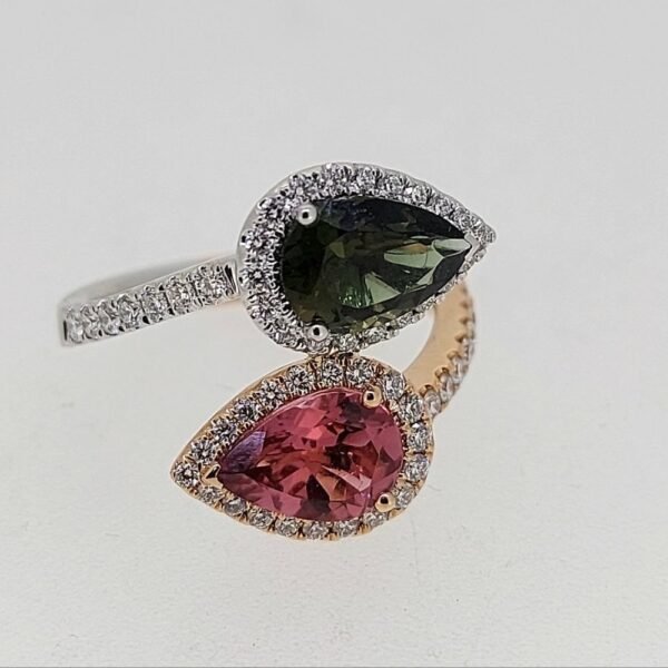 Diamond / Tourmaline Ring