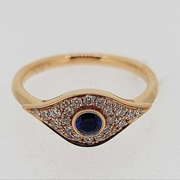 Diamond / Sapphire Ring