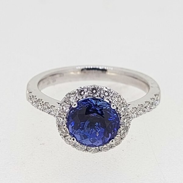 Diamond / Tanzanite Ring