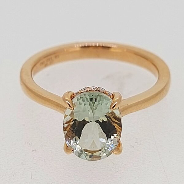 Diamond / Amethyst Ring