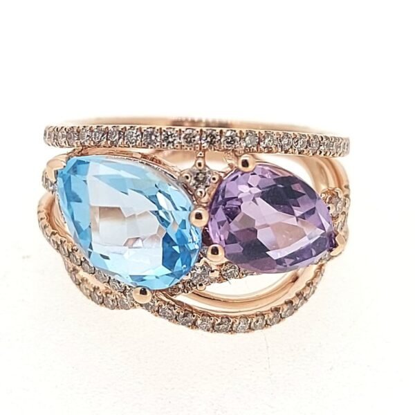 Diamond / Mix Gems Ring