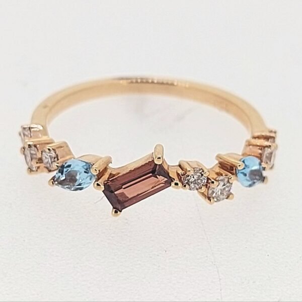 Diamond / Mix Gems Ring