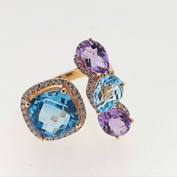 Diamond / Mix Gems Ring