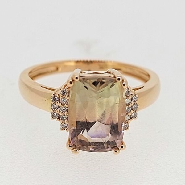 Diamond / Tourmaline Ring