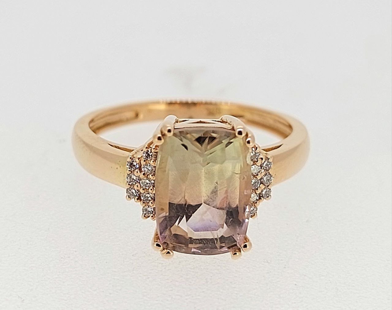 Diamond / Tourmaline Ring