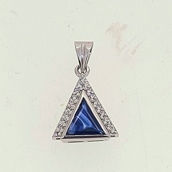 Diamond / Sapphire Pendant