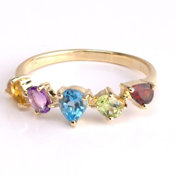Mix Gems Ring