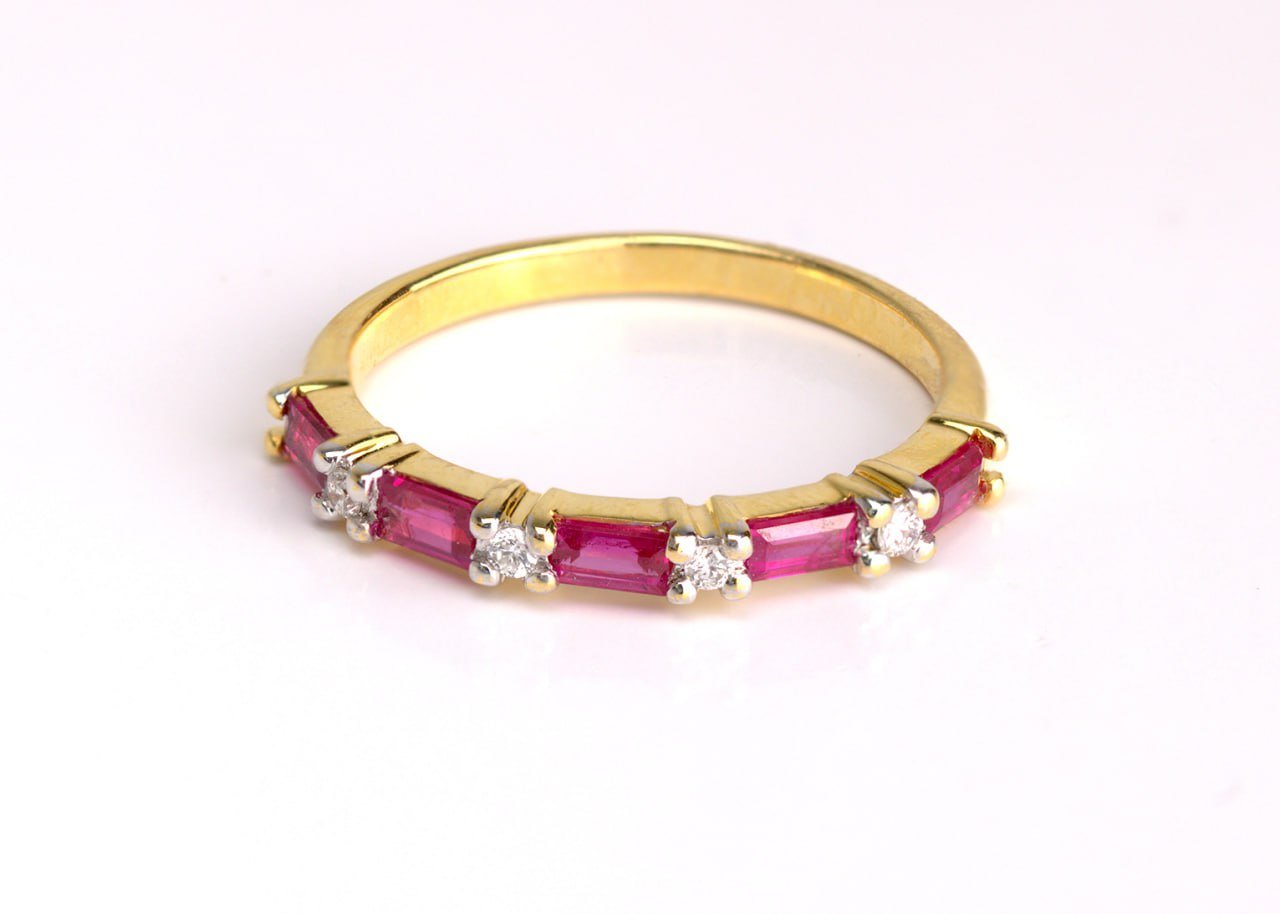Diamond / Ruby Ring