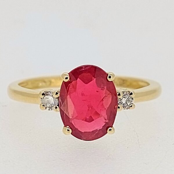 Diamond / Spinel Ring
