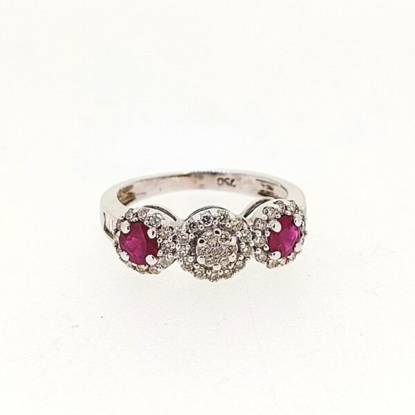 Diamond / Ruby Ring