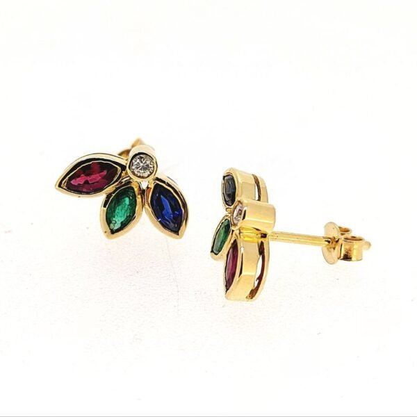 Diamond / Mix Gems Earrings