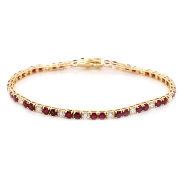 Diamond / Ruby Bracelet