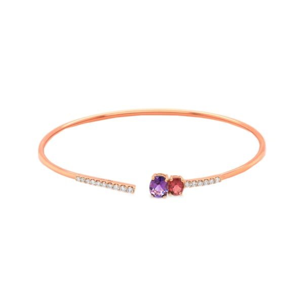 Diamond / Mix Gems Bangle