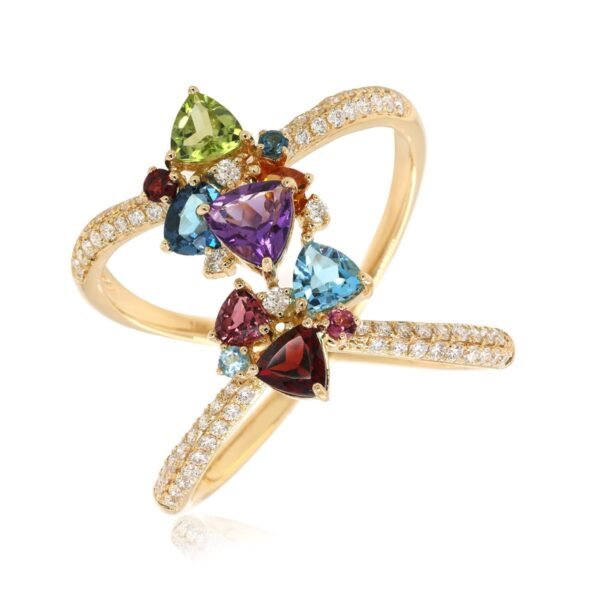 Diamond / Mix Gems Ring