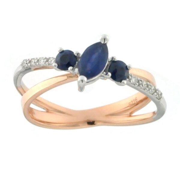 Diamond / Sapphire Ring