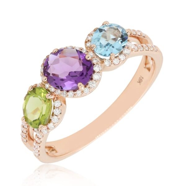 Diamond / Mix Gems Ring