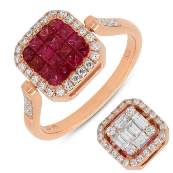 Diamond / Ruby Ring