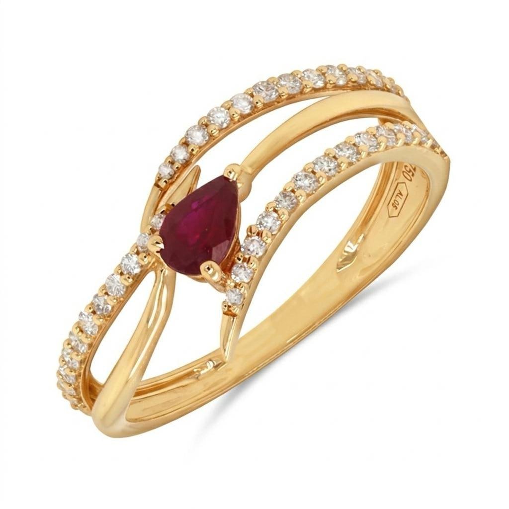 Diamond / Ruby Ring