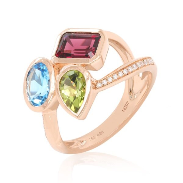 Diamond / Mix Gems Ring