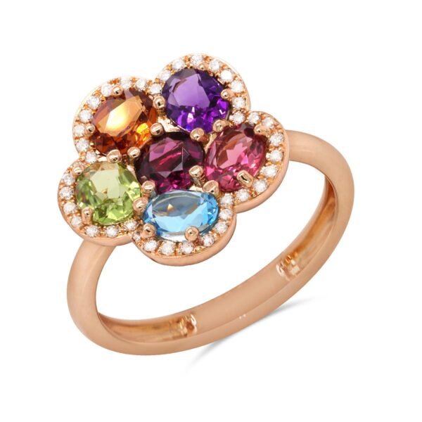 Diamond / Mix Gems Ring