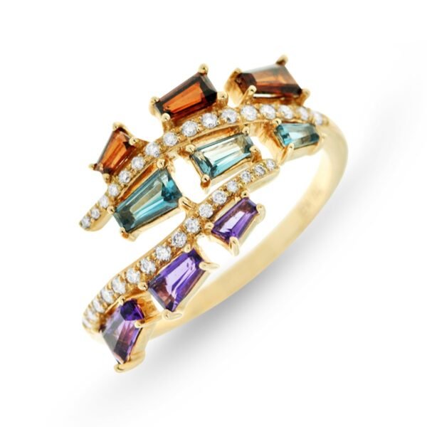 Diamond / Mix Gems Ring