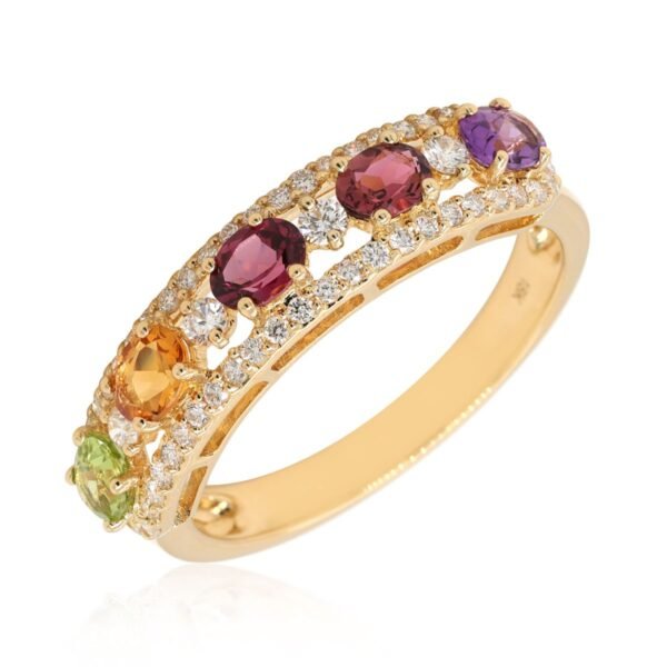 Diamond / Mix Gems Ring