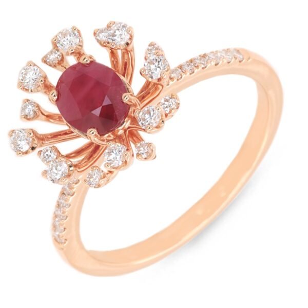 Diamond / Ruby Ring