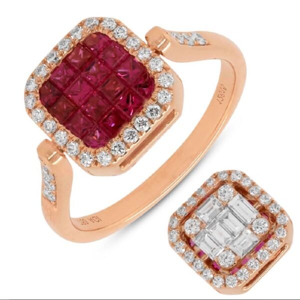 Diamond / Ruby Ring