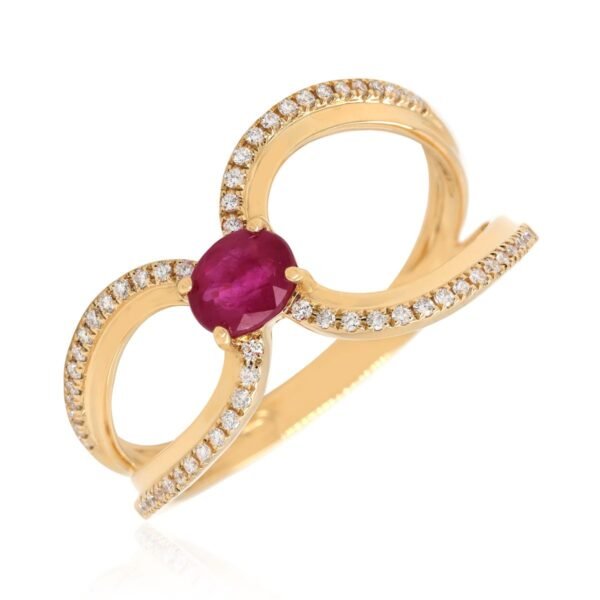 Diamond / Ruby Ring