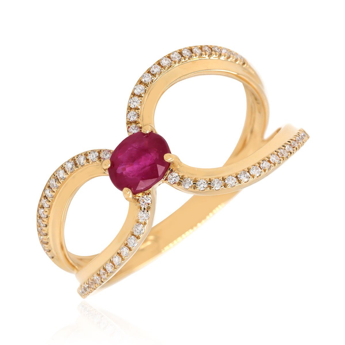 Diamond / Ruby Ring