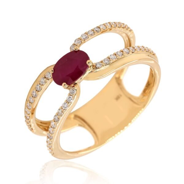 Diamond / Ruby Ring